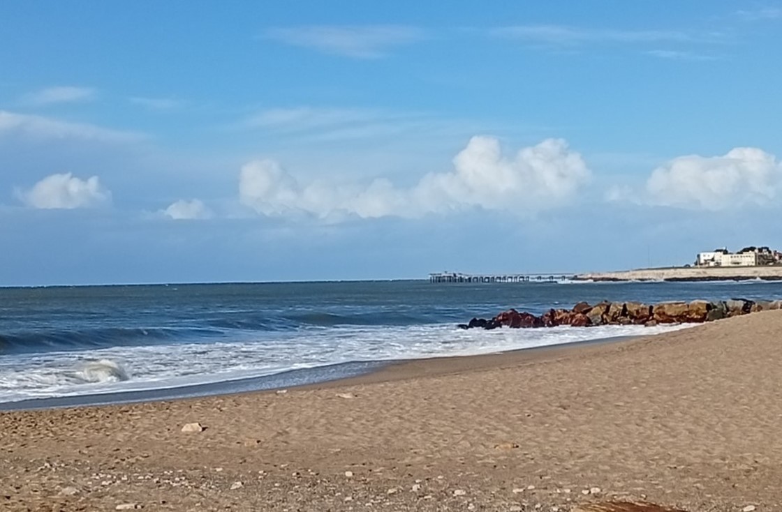 Frío y viento, protagonistas del domingo en Miramar