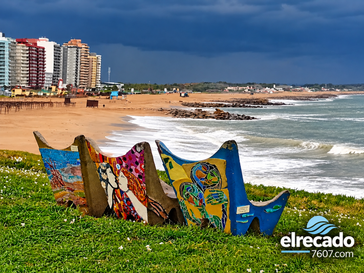 Jueves con lluvias fuertes y viento del sudeste en Miramar